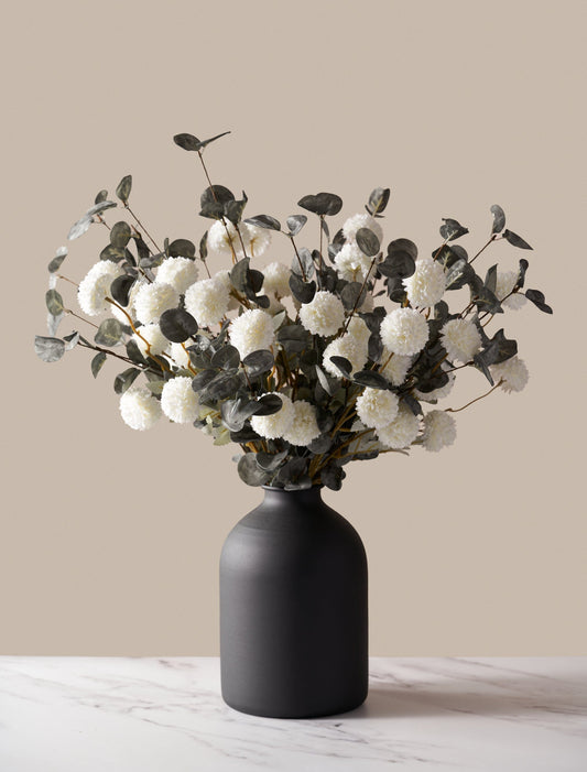 Duengju Faux Arrangement - White & Green